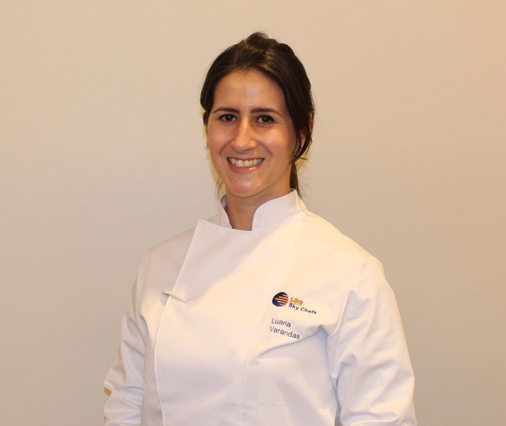 Luana Varandas, Supervisor of Chefs’ facility in São Paulo, Brazil Luana is in charge of creating menus for our customers in the Latin America region. She is also a student in the LSG Group’s Global Culinary Excellence Academy.